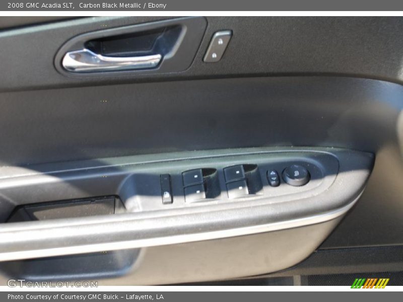 Carbon Black Metallic / Ebony 2008 GMC Acadia SLT