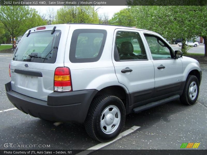 Satin Silver Metallic / Medium Graphite 2002 Ford Escape XLS 4WD