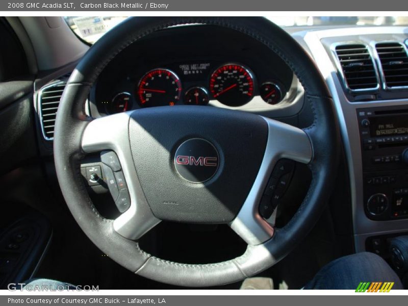 Carbon Black Metallic / Ebony 2008 GMC Acadia SLT