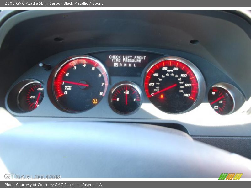 Carbon Black Metallic / Ebony 2008 GMC Acadia SLT