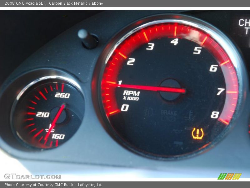 Carbon Black Metallic / Ebony 2008 GMC Acadia SLT