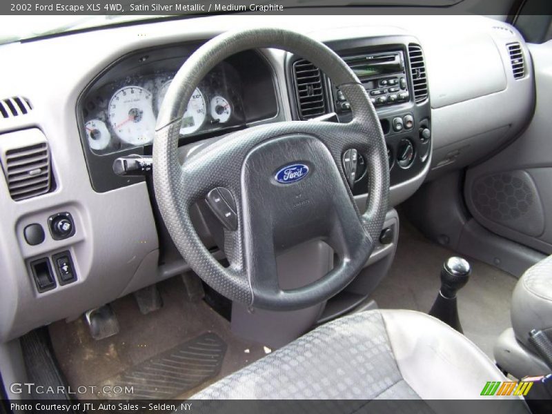 Medium Graphite Interior - 2002 Escape XLS 4WD 