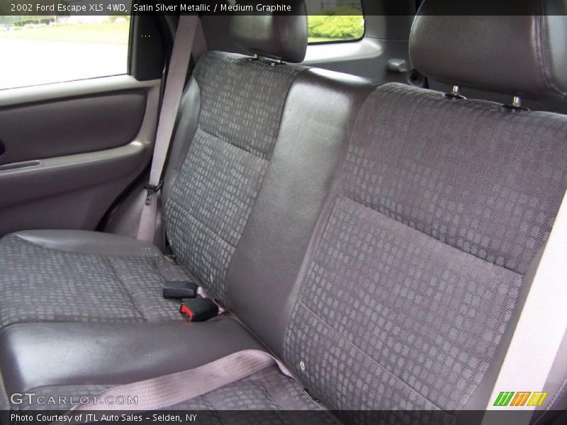 Satin Silver Metallic / Medium Graphite 2002 Ford Escape XLS 4WD