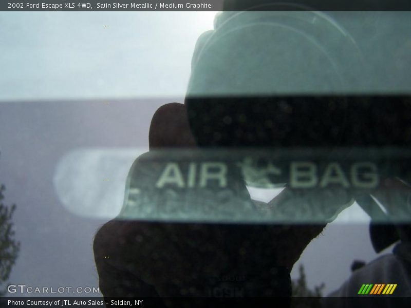 Satin Silver Metallic / Medium Graphite 2002 Ford Escape XLS 4WD
