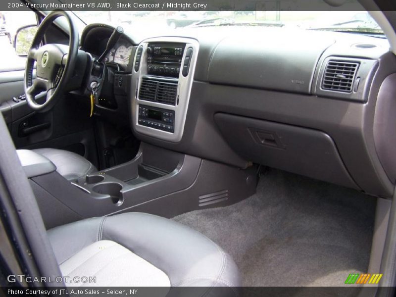 Black Clearcoat / Midnight Grey 2004 Mercury Mountaineer V8 AWD