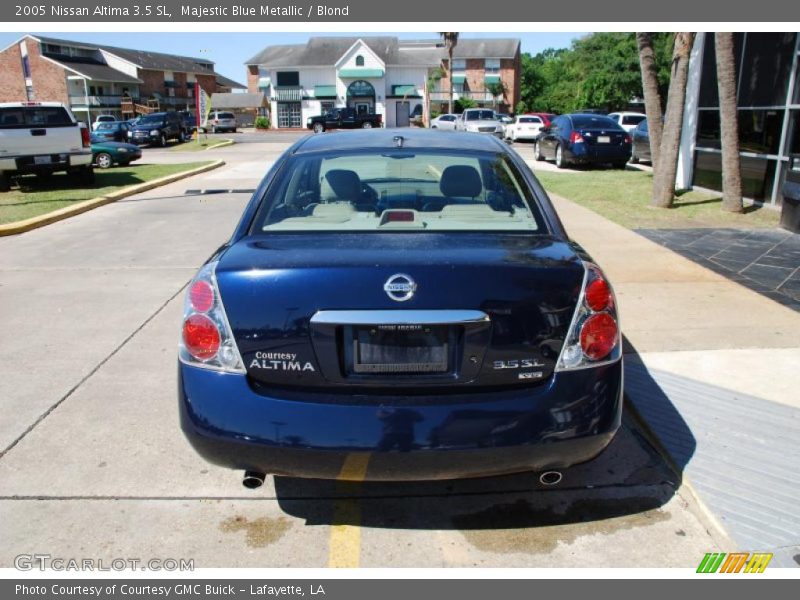 Majestic Blue Metallic / Blond 2005 Nissan Altima 3.5 SL
