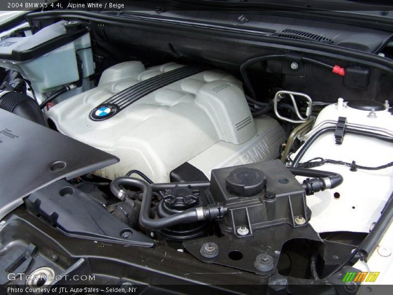 Alpine White / Beige 2004 BMW X5 4.4i