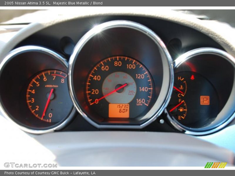 Majestic Blue Metallic / Blond 2005 Nissan Altima 3.5 SL