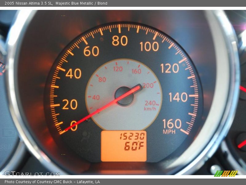 Majestic Blue Metallic / Blond 2005 Nissan Altima 3.5 SL