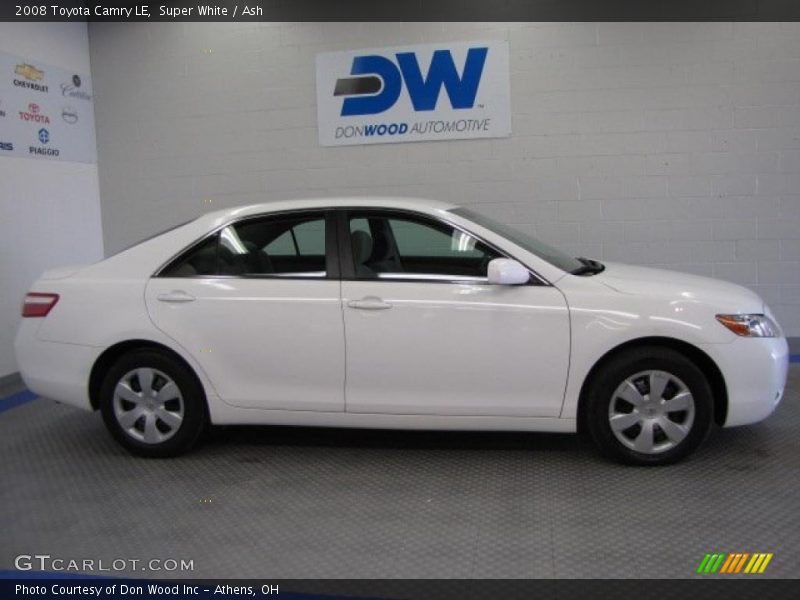 Super White / Ash 2008 Toyota Camry LE
