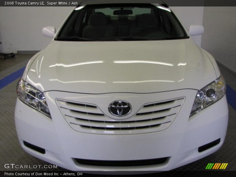 Super White / Ash 2008 Toyota Camry LE