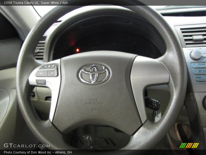 Super White / Ash 2008 Toyota Camry LE
