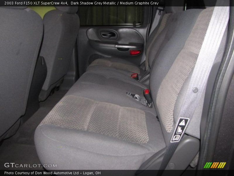 Dark Shadow Grey Metallic / Medium Graphite Grey 2003 Ford F150 XLT SuperCrew 4x4
