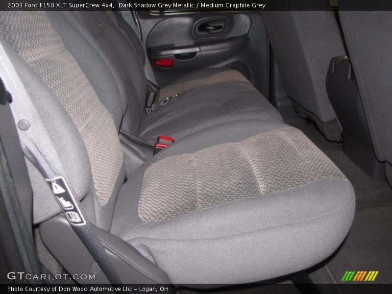 Dark Shadow Grey Metallic / Medium Graphite Grey 2003 Ford F150 XLT SuperCrew 4x4