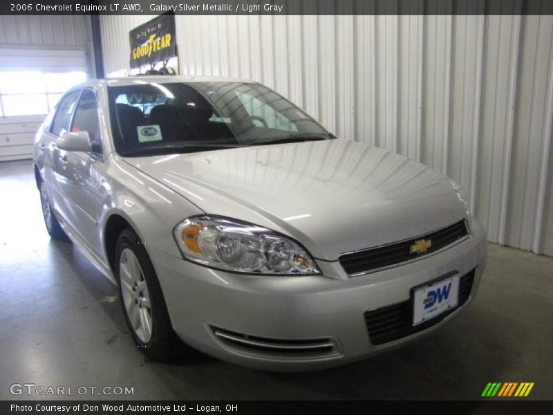 Galaxy Silver Metallic / Light Gray 2006 Chevrolet Equinox LT AWD