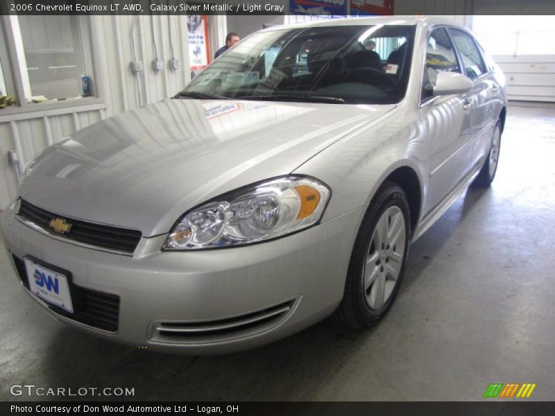 Galaxy Silver Metallic / Light Gray 2006 Chevrolet Equinox LT AWD