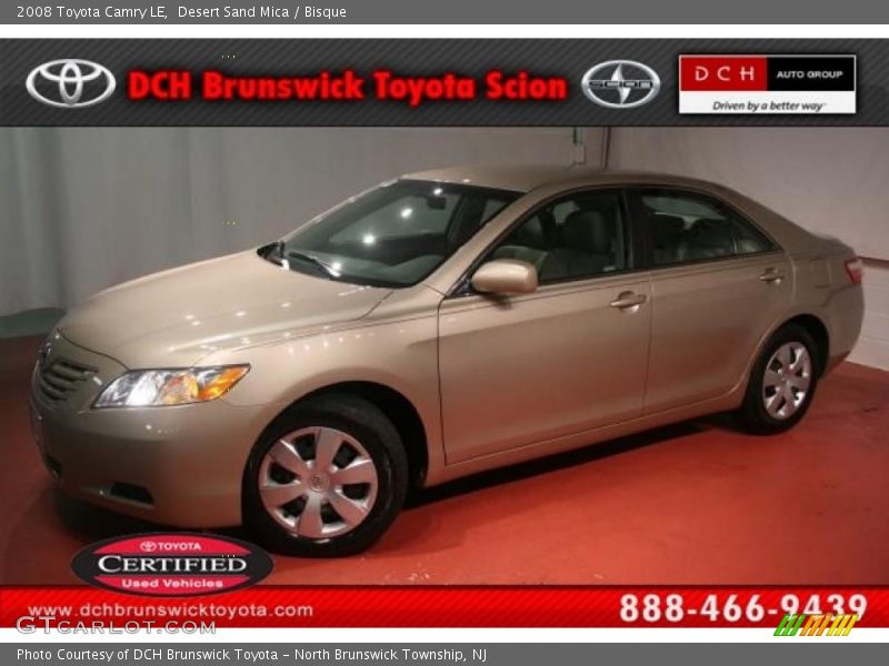 Desert Sand Mica / Bisque 2008 Toyota Camry LE