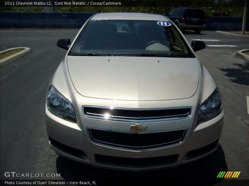 Gold Mist Metallic / Cocoa/Cashmere 2011 Chevrolet Malibu LS