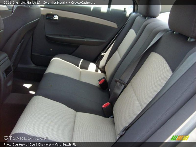 Gold Mist Metallic / Cocoa/Cashmere 2011 Chevrolet Malibu LS