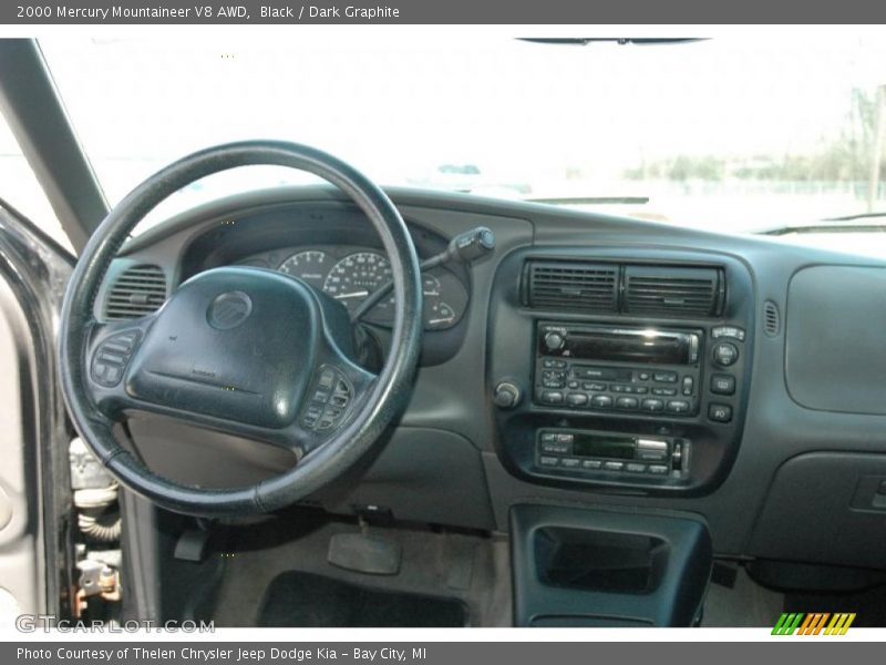 Black / Dark Graphite 2000 Mercury Mountaineer V8 AWD