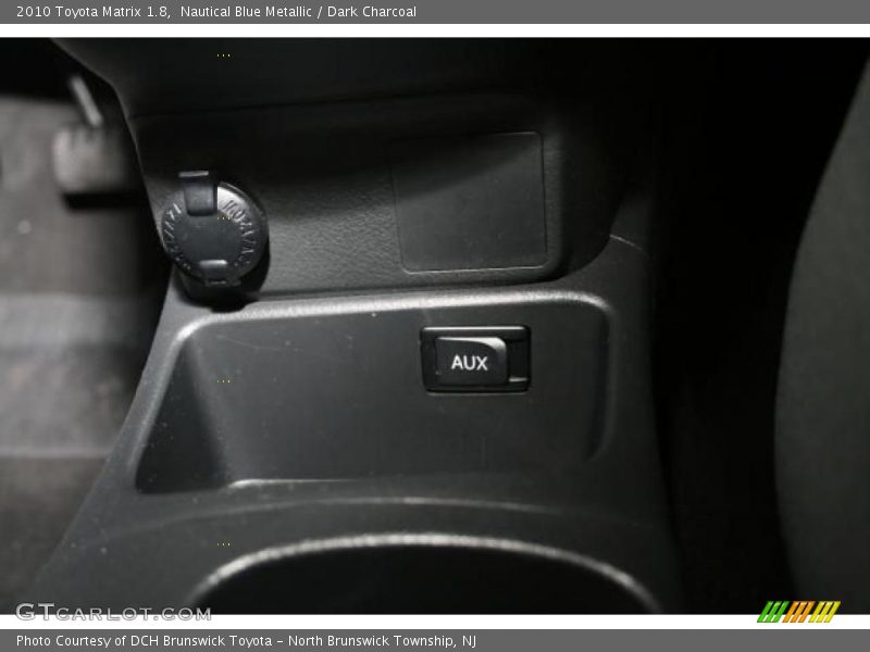 Nautical Blue Metallic / Dark Charcoal 2010 Toyota Matrix 1.8