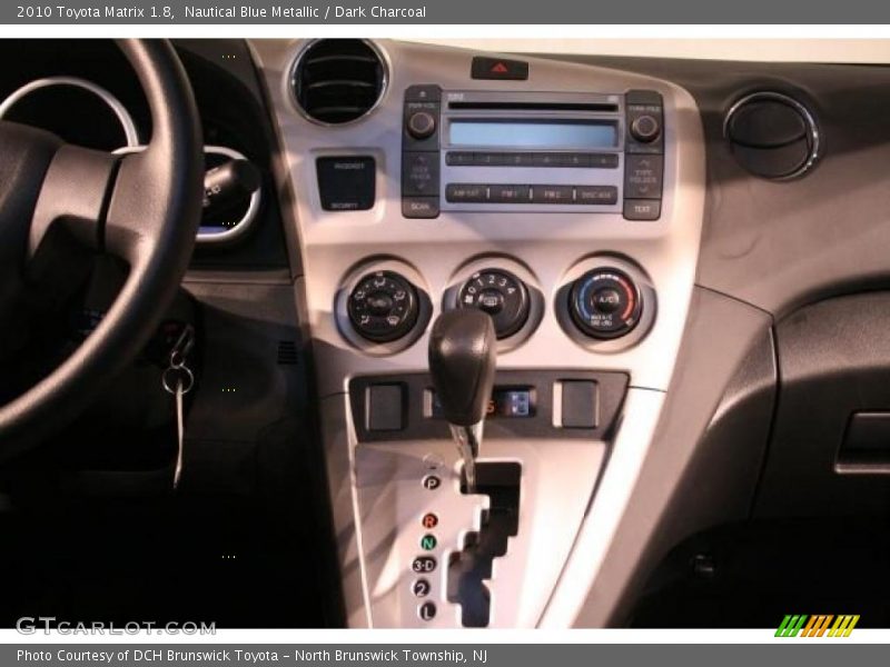 Nautical Blue Metallic / Dark Charcoal 2010 Toyota Matrix 1.8