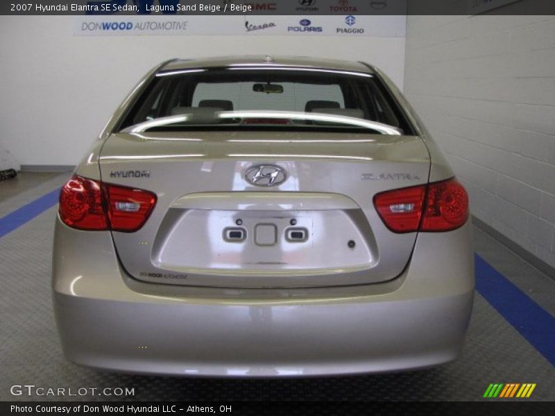 Laguna Sand Beige / Beige 2007 Hyundai Elantra SE Sedan