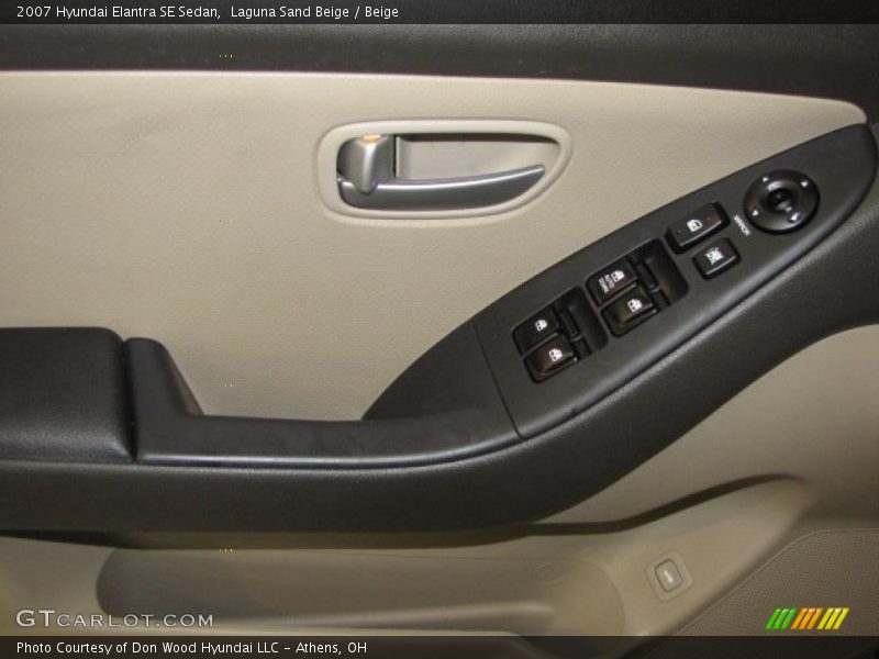 Laguna Sand Beige / Beige 2007 Hyundai Elantra SE Sedan