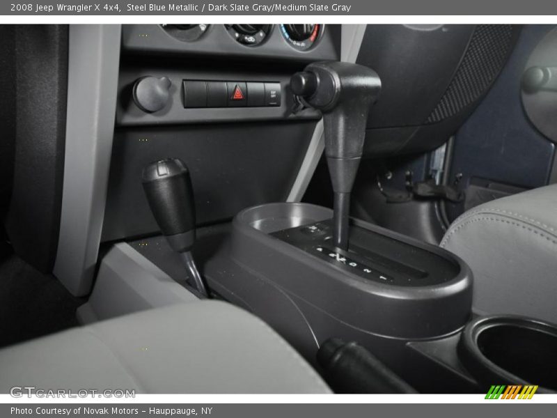 Steel Blue Metallic / Dark Slate Gray/Medium Slate Gray 2008 Jeep Wrangler X 4x4