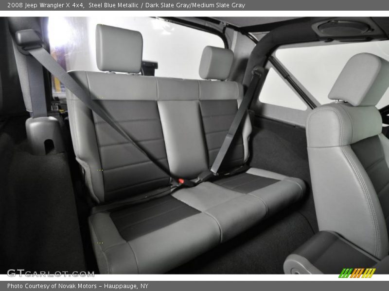 Steel Blue Metallic / Dark Slate Gray/Medium Slate Gray 2008 Jeep Wrangler X 4x4