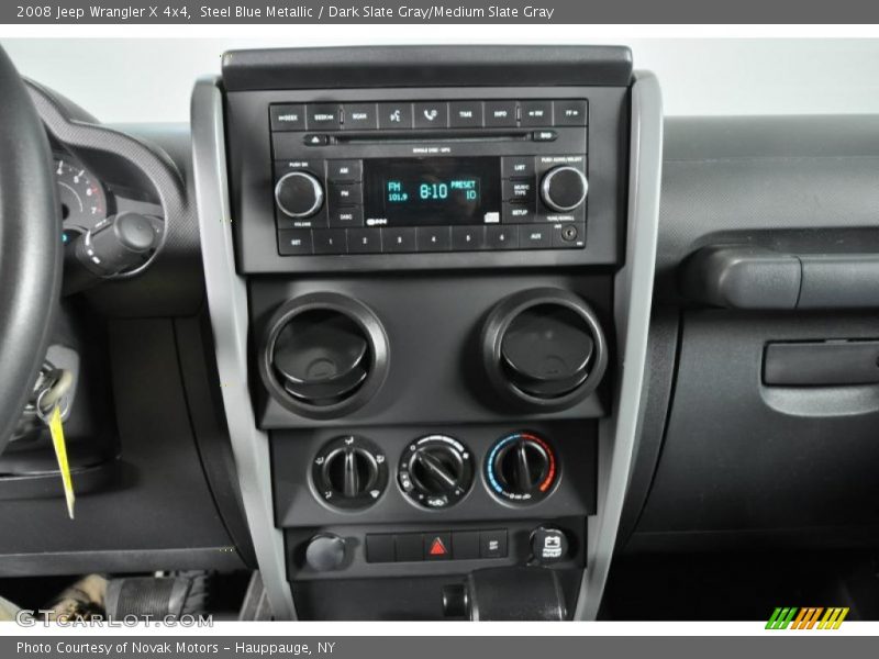 Steel Blue Metallic / Dark Slate Gray/Medium Slate Gray 2008 Jeep Wrangler X 4x4