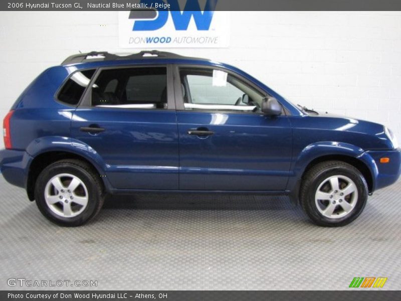 Nautical Blue Metallic / Beige 2006 Hyundai Tucson GL