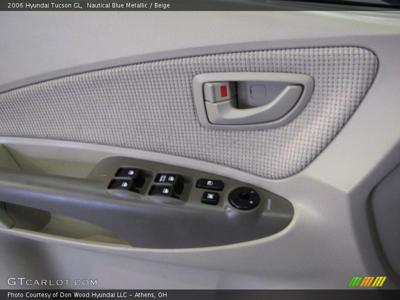 Nautical Blue Metallic / Beige 2006 Hyundai Tucson GL