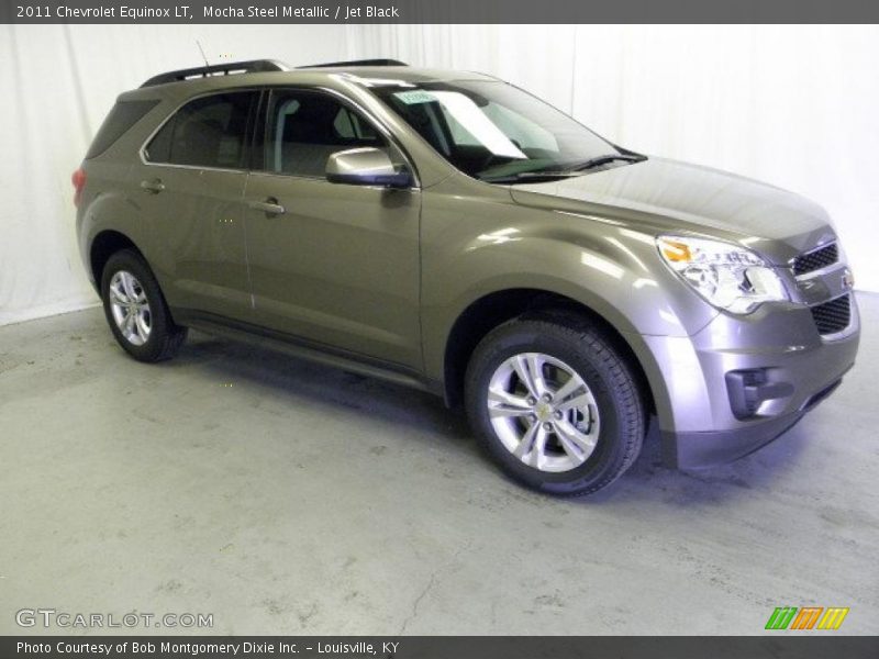 Mocha Steel Metallic / Jet Black 2011 Chevrolet Equinox LT