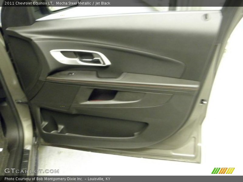 Mocha Steel Metallic / Jet Black 2011 Chevrolet Equinox LT