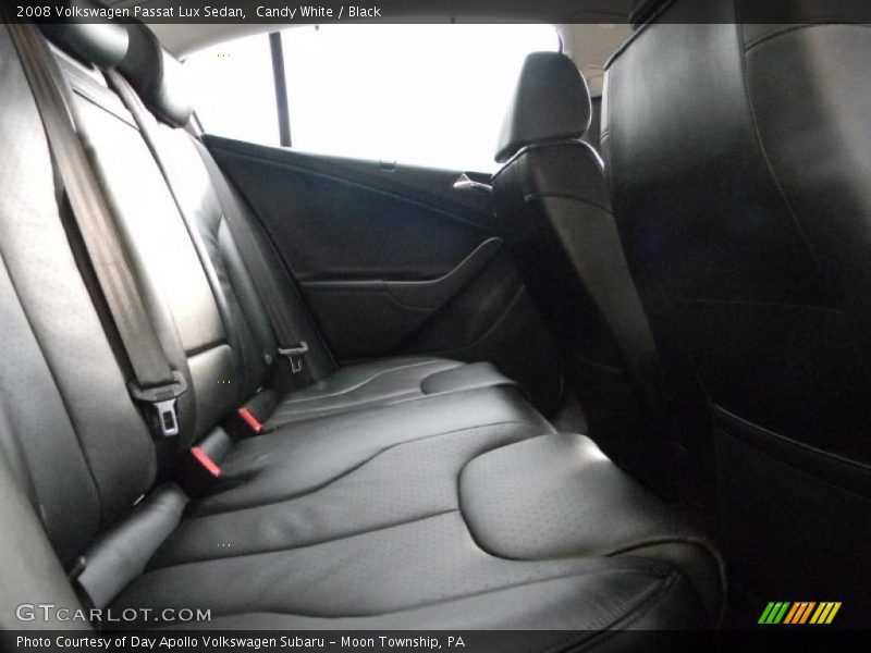 Candy White / Black 2008 Volkswagen Passat Lux Sedan