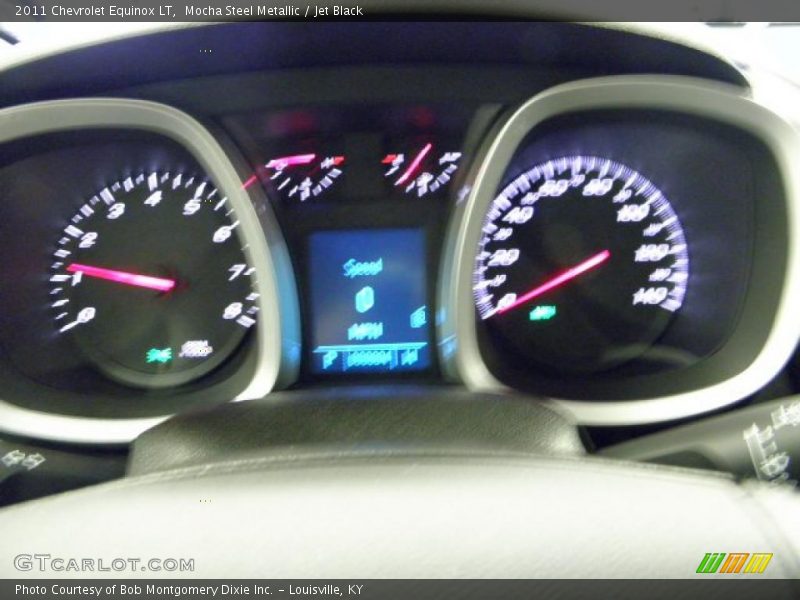 Mocha Steel Metallic / Jet Black 2011 Chevrolet Equinox LT