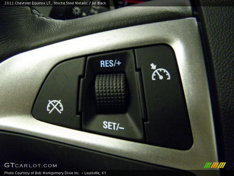 Mocha Steel Metallic / Jet Black 2011 Chevrolet Equinox LT
