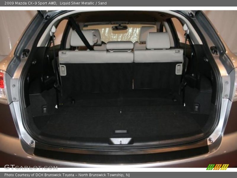 Liquid Silver Metallic / Sand 2009 Mazda CX-9 Sport AWD