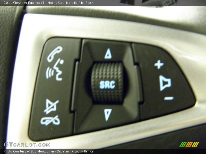 Mocha Steel Metallic / Jet Black 2011 Chevrolet Equinox LT