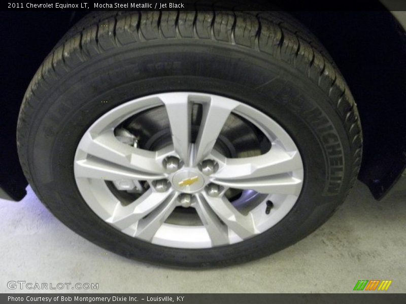 Mocha Steel Metallic / Jet Black 2011 Chevrolet Equinox LT