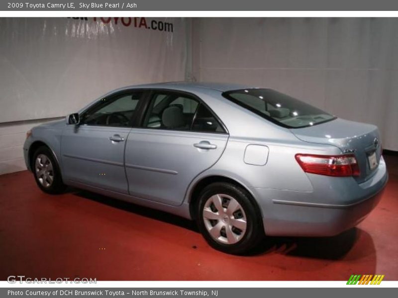 Sky Blue Pearl / Ash 2009 Toyota Camry LE