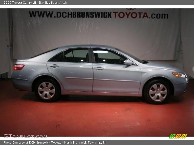 Sky Blue Pearl / Ash 2009 Toyota Camry LE