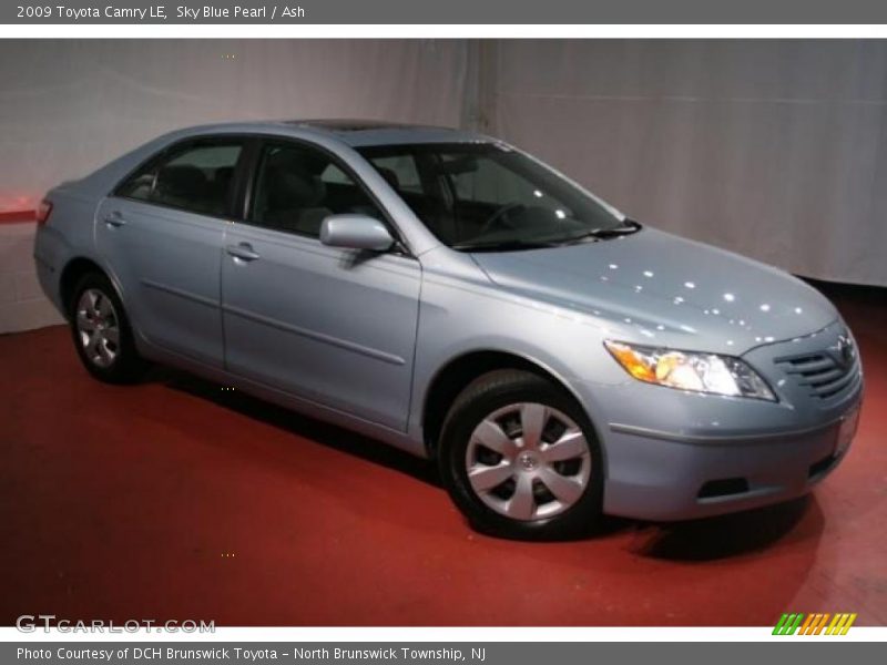 Sky Blue Pearl / Ash 2009 Toyota Camry LE