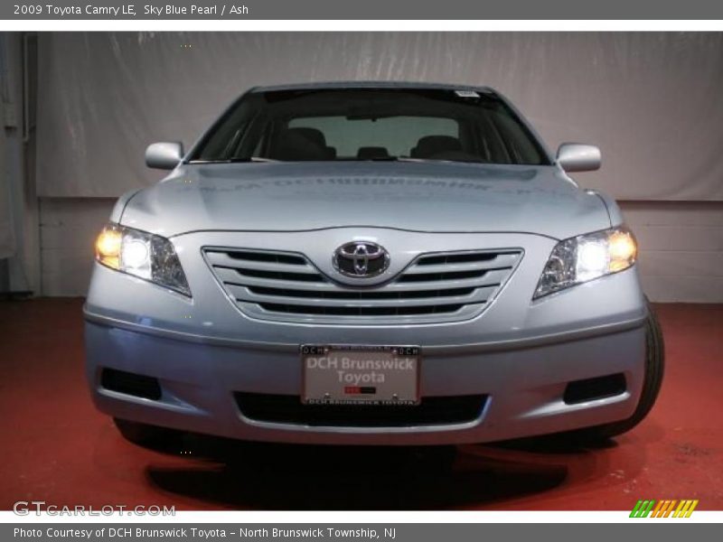 Sky Blue Pearl / Ash 2009 Toyota Camry LE