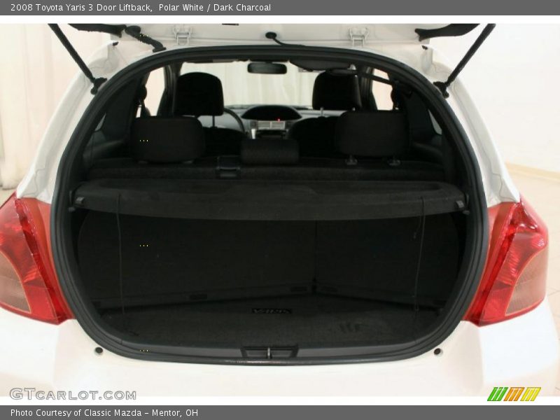Polar White / Dark Charcoal 2008 Toyota Yaris 3 Door Liftback