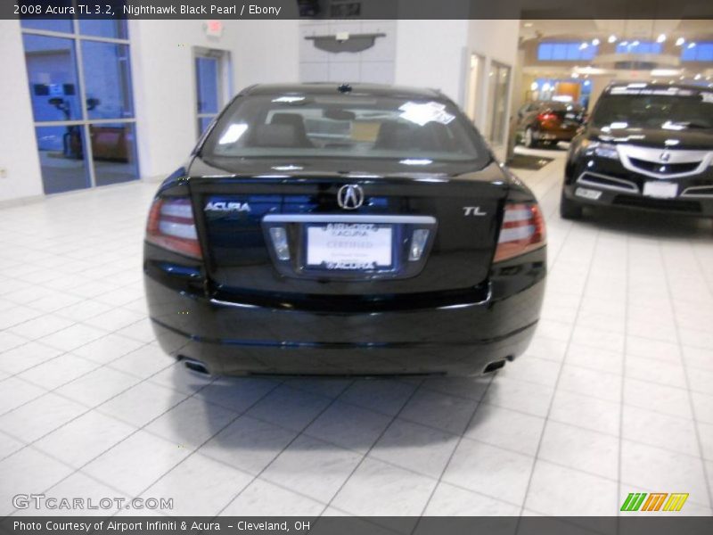 Nighthawk Black Pearl / Ebony 2008 Acura TL 3.2