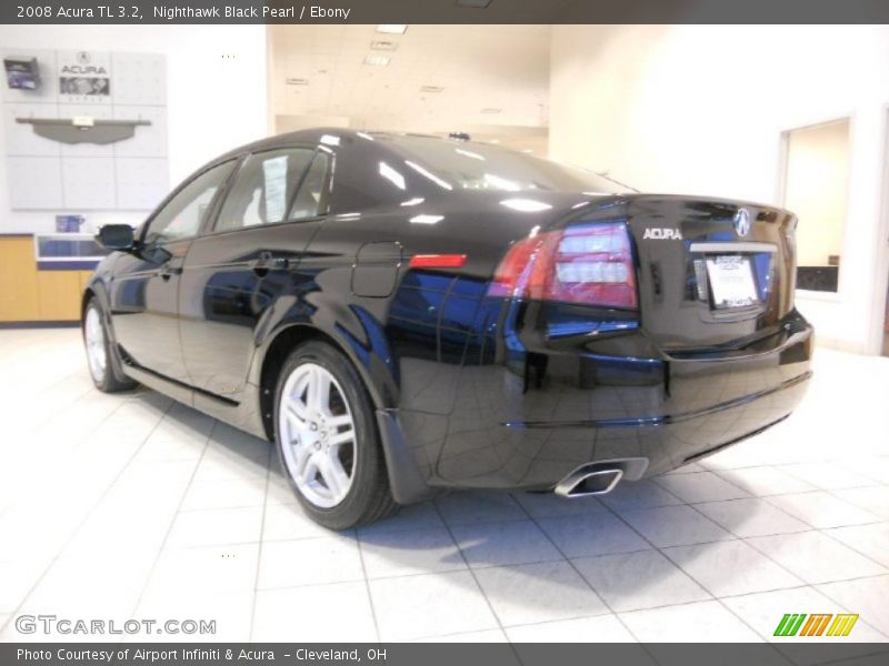 Nighthawk Black Pearl / Ebony 2008 Acura TL 3.2
