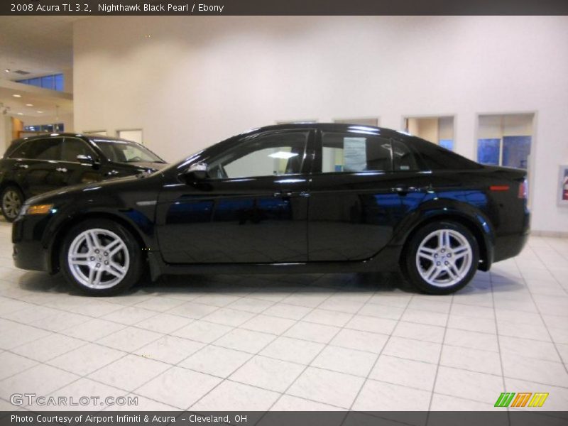Nighthawk Black Pearl / Ebony 2008 Acura TL 3.2