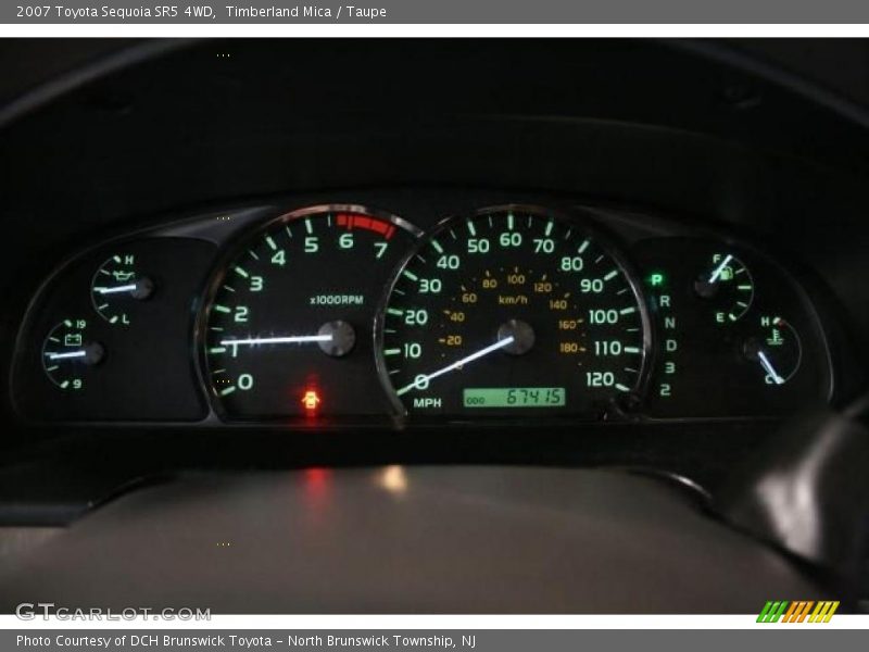Timberland Mica / Taupe 2007 Toyota Sequoia SR5 4WD